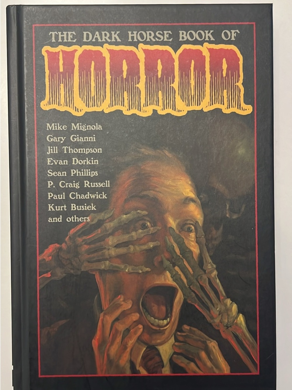 The Dark Horse Book of Horror - Black & Red Hardcover Art Book
